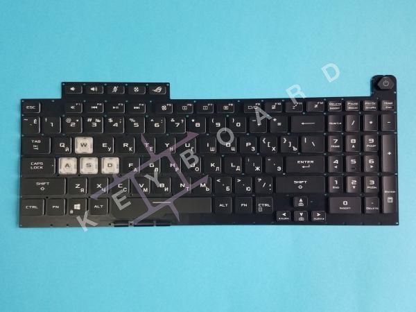Клавіатура до ноутбука Asus Rog Strix G17 G712LU